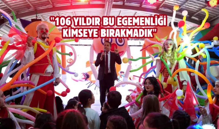 Kastamonu’da çocuklar 23 Nisan’ı coşkuyla kutladı