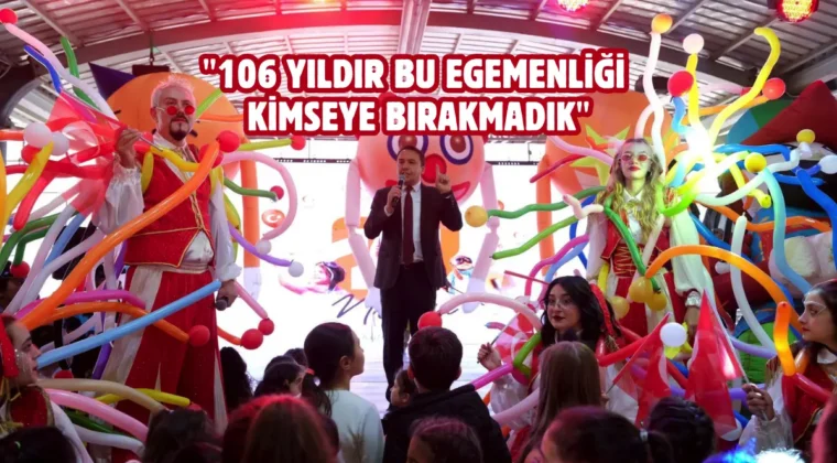 Kastamonu’da çocuklar 23 Nisan’ı coşkuyla kutladı