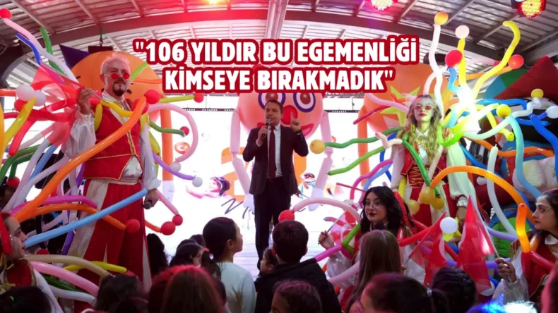 Kastamonu’da çocuklar 23 Nisan’ı coşkuyla kutladı