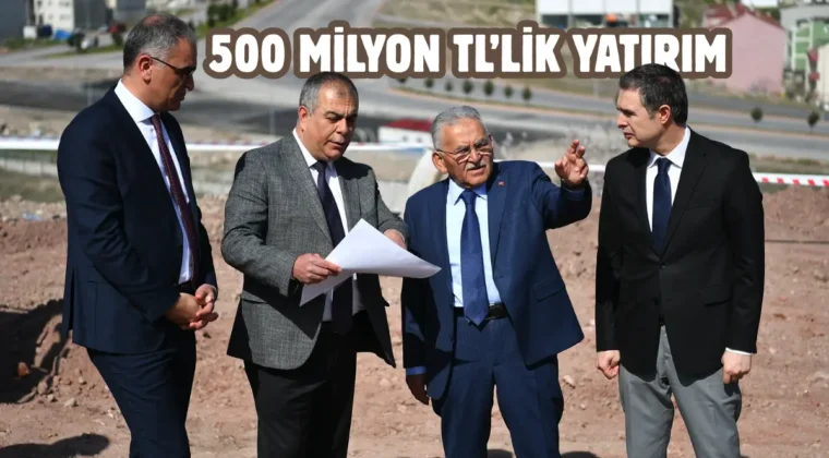 Başkan Büyükkılıç’tan altyapıda gelecek ve kalıcılık vurgusu