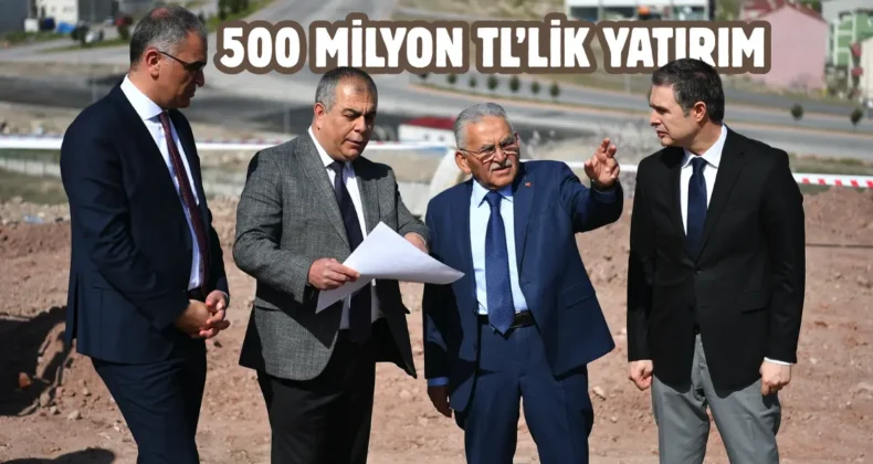 Başkan Büyükkılıç’tan altyapıda gelecek ve kalıcılık vurgusu