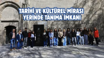 Kayseri’de Portekizli öğrencilere “Kültür Yolu” gezisi