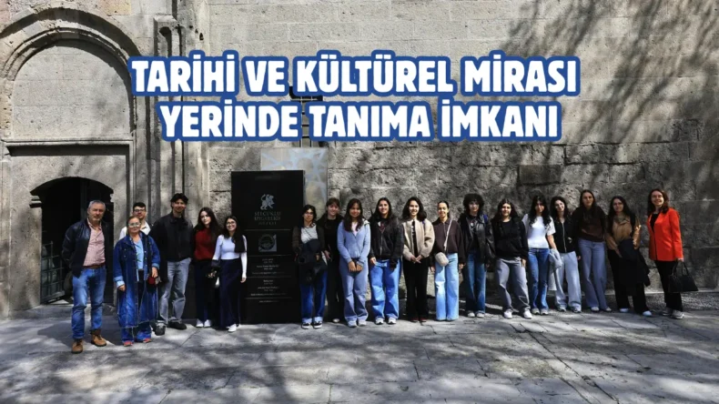 Kayseri’de Portekizli öğrencilere “Kültür Yolu” gezisi