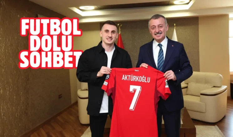 Kerem Aktürkoğlu’ndan Başkan Büyükakın’a ziyaret