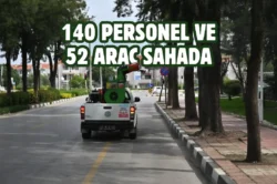 Manisa’da vektörle mücadele çalışması sürüyor