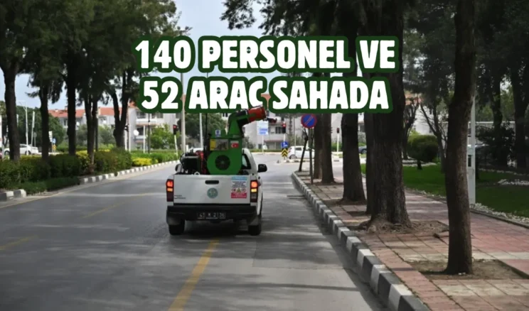 Manisa’da vektörle mücadele çalışması sürüyor