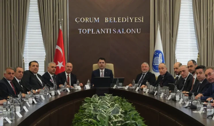 Çorum’da üst düzey görüşme! Onay verildi, dönüşüm başlıyor…