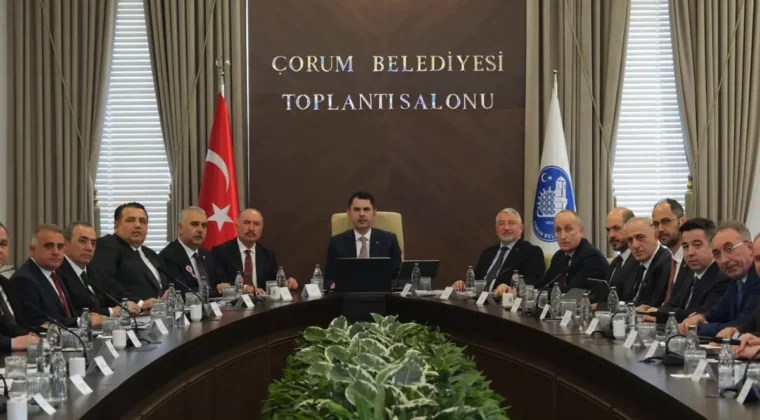 Çorum’da üst düzey görüşme! Onay verildi, dönüşüm başlıyor…