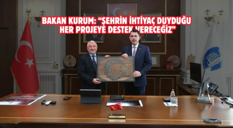 Bakan Kurum’dan Çorum ziyareti! Başkanla bir araya geldiler…