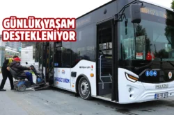 Samsun’da Engelsiz Turizm Otobüsü hizmette
