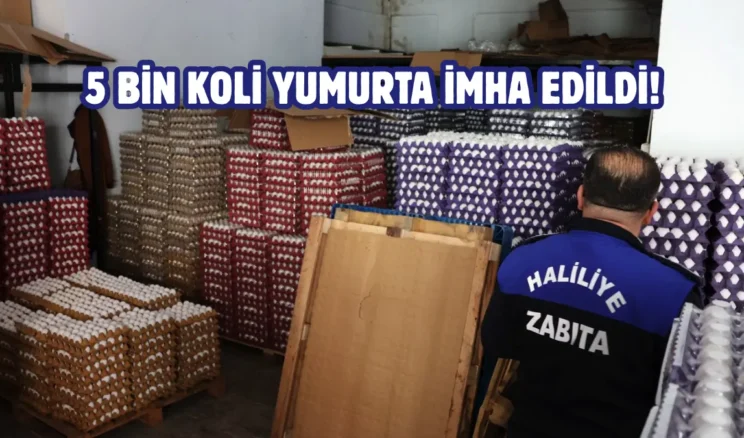 Haliliye’de sağlıksız depoya baskın