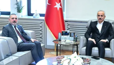 Başkan Ercan’dan Bakan Uraloğlu’na ziyaret