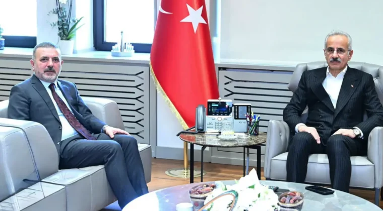 Başkan Ercan’dan Bakan Uraloğlu’na ziyaret