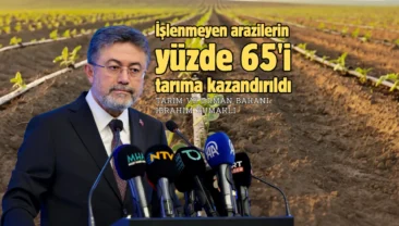 İşlenmeyen araziler kiraya verildi! %65’lik başarı…