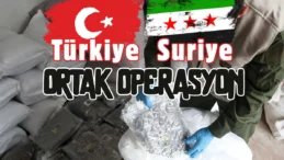 Türkiye ve Suriye ortak operasyonu! 236 kg uyuşturucu…