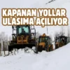 Van kırsalında karla mücadele çalışmaları sürüyor