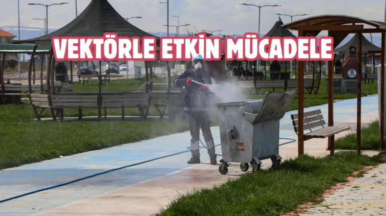 Van’da haşerelere karşı ilaçlama yapılıyor