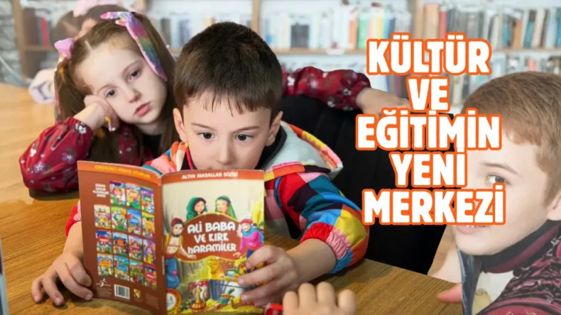 Yalova Kent Kütüphanesi ilk kez ziyaretçilerini ağırladı