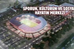 Yeni Kahramanmaraş Stadyumu hızla yükseliyor