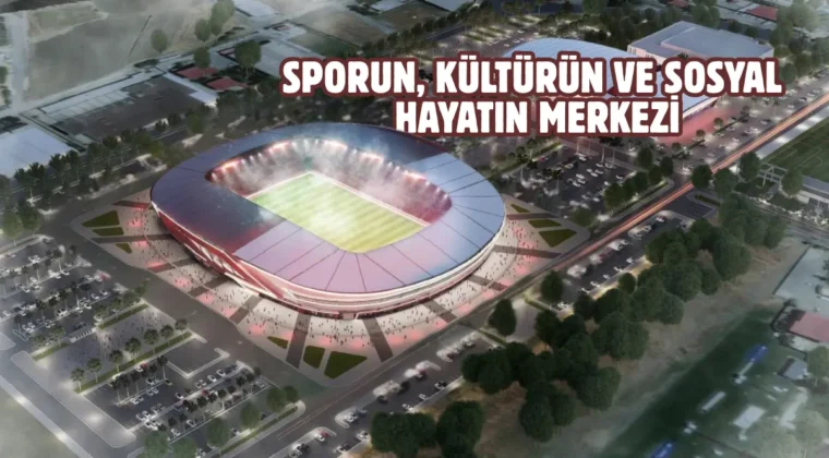 Yeni Kahramanmaraş Stadyumu hızla yükseliyor