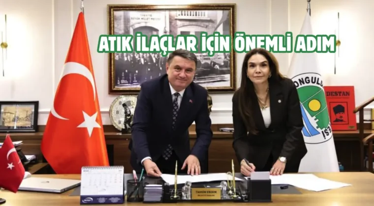 Zonguldak’ta atık ilaçların bertarafı için iş birliği yapıldı