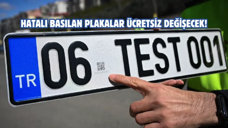 Plaka basımında yeni dönem başlıyor! Araç sahipleri dikkat…