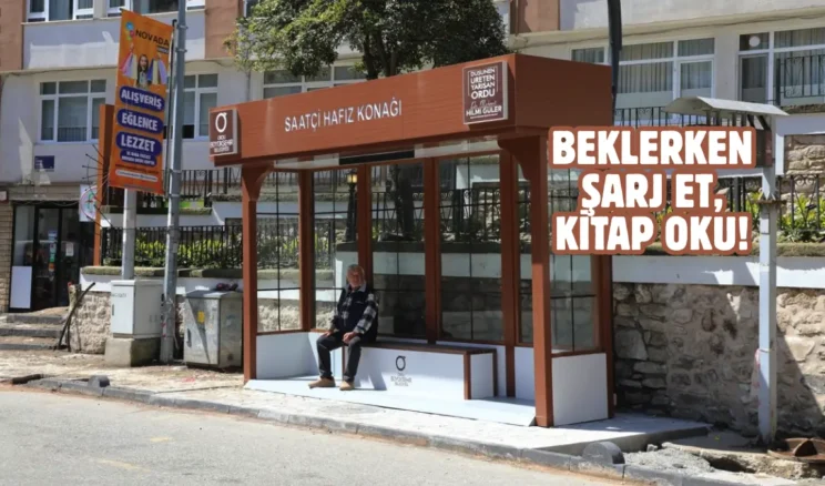 Ordu’da akıllı durak dönemi başladı