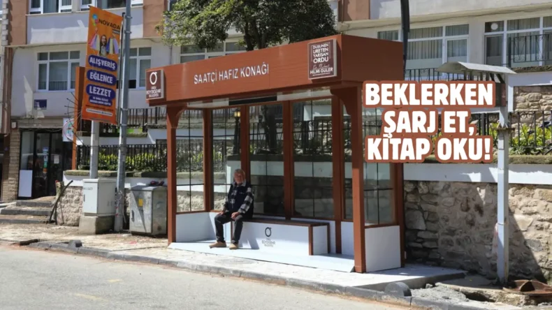 Ordu’da akıllı durak dönemi başladı