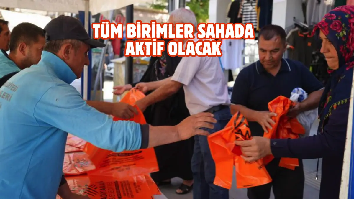Adıyaman Belediyesi, vatandaşların Kurban Bayramı’nı sağlıklı, temiz ve güvenli bir