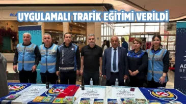 Adıyaman’da çocuklara trafik bilinci kazandırılıyor