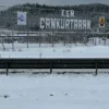 Ankara’da mayıs karı: Güzergah beyaz örtüyle kaplandı