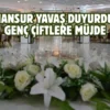 Ankara’da evleneceklere ücretsiz düğün salonu desteği