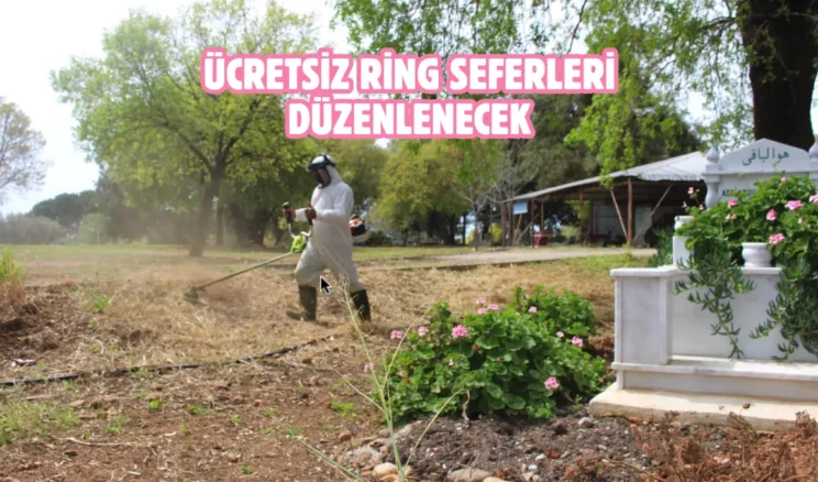 Antalya’da Kurban Bayramı için mezarlıklar hazırlanıyor