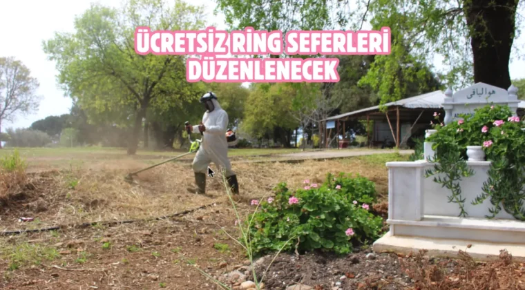 Antalya’da Kurban Bayramı için mezarlıklar hazırlanıyor