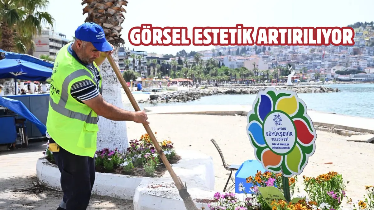 Aydın Büyükşehir Belediyesi, yaz sezonu öncesi turizmin incisi Didim’de bakım