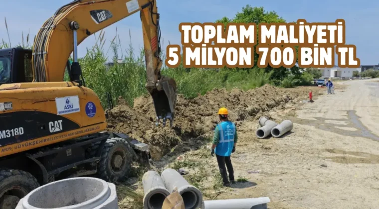 Aydın’da altyapı seferberliği sürüyor