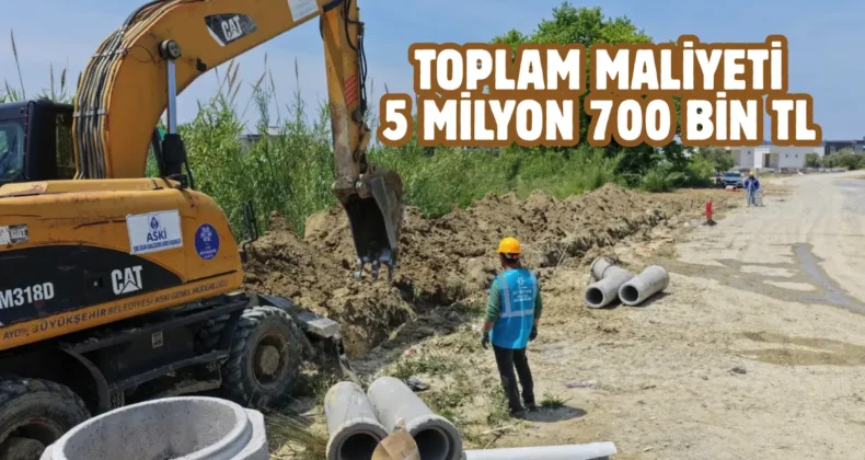 Aydın’da altyapı seferberliği sürüyor