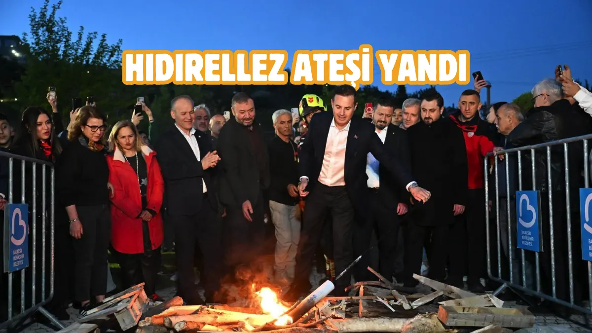 Balıkesir Büyükşehir Belediyesi tarafından bu yıl ilk kez düzenlenen Hıdırellez