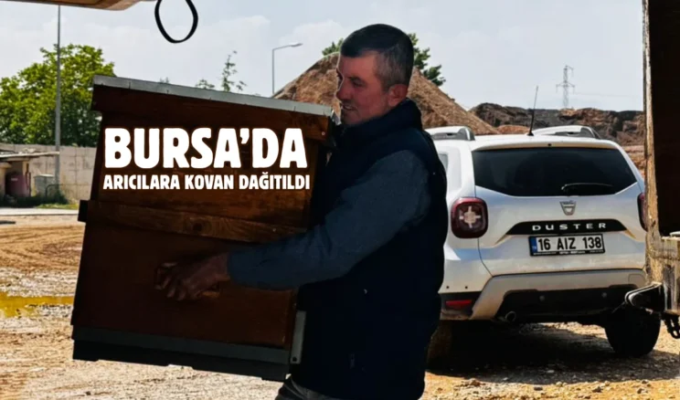Bursa’da büyükşehirden üreticiye hibe destekli arı kovanı