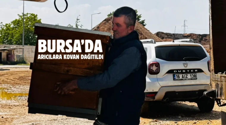 Bursa’da büyükşehirden üreticiye hibe destekli arı kovanı