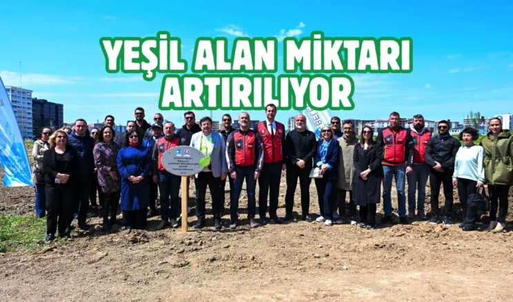 Çanakkale Kent Park’ta ağaçlar toprakla buluştu