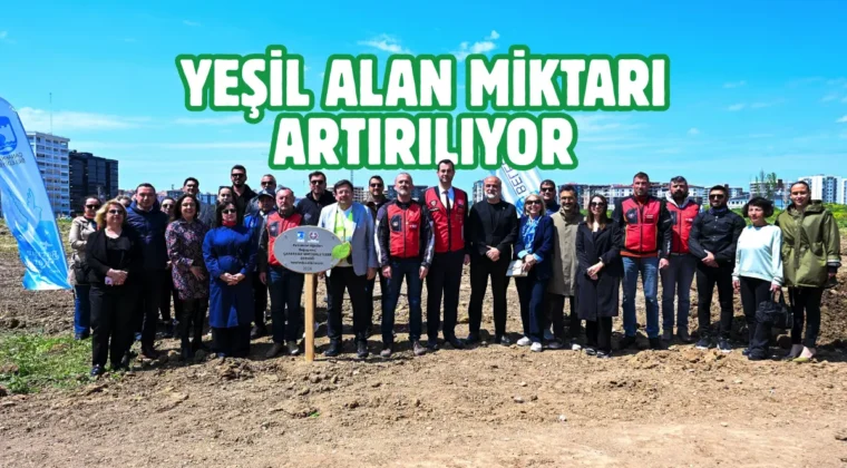 Çanakkale Kent Park’ta ağaçlar toprakla buluştu