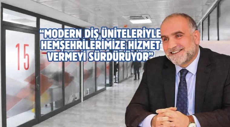 Canikli vatandaşlara yerinde hizmet: 16 bin kişiye diş tedavisi