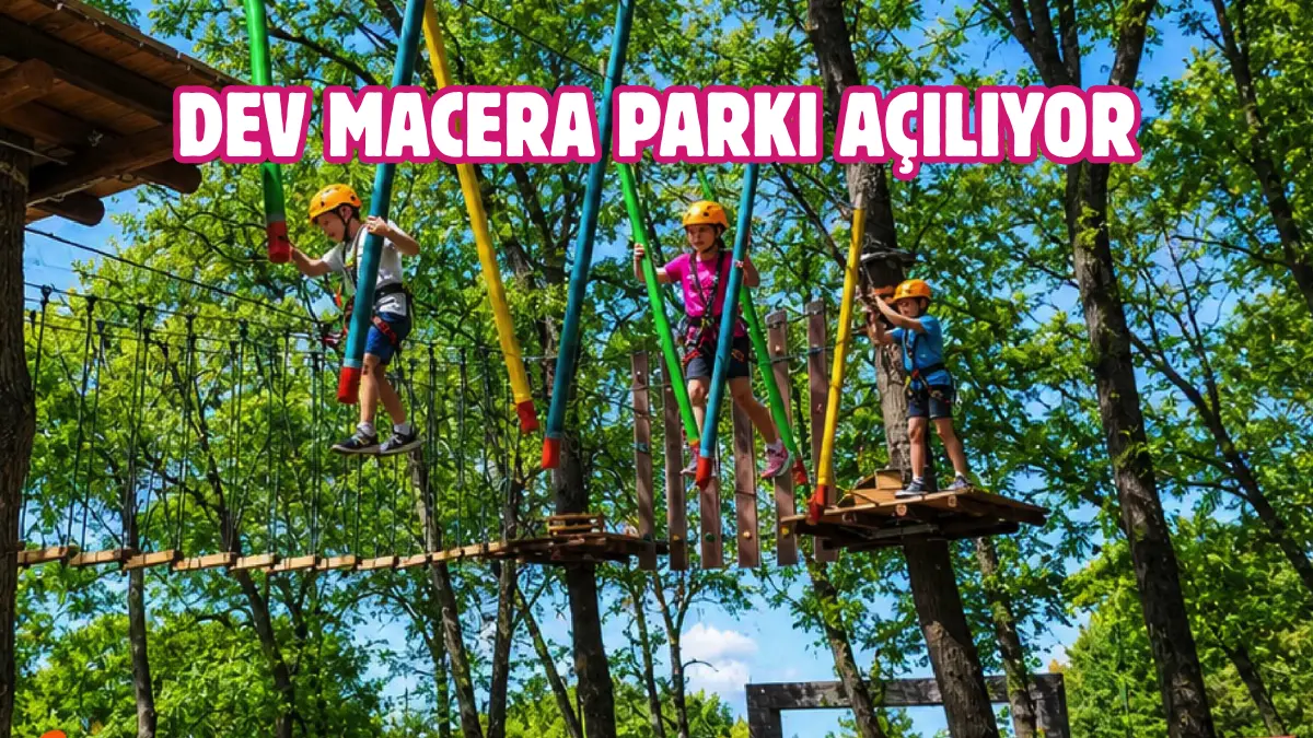 Karadeniz Bölgesi’nin en büyük macera parkı olma özelliğiyle dikkat çeken