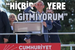 Özgür Özel: Hiçbir yere gitmiyorum