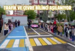 Diyarbakır’da çocuklar trafik kurallarını eğlenerek öğrendi