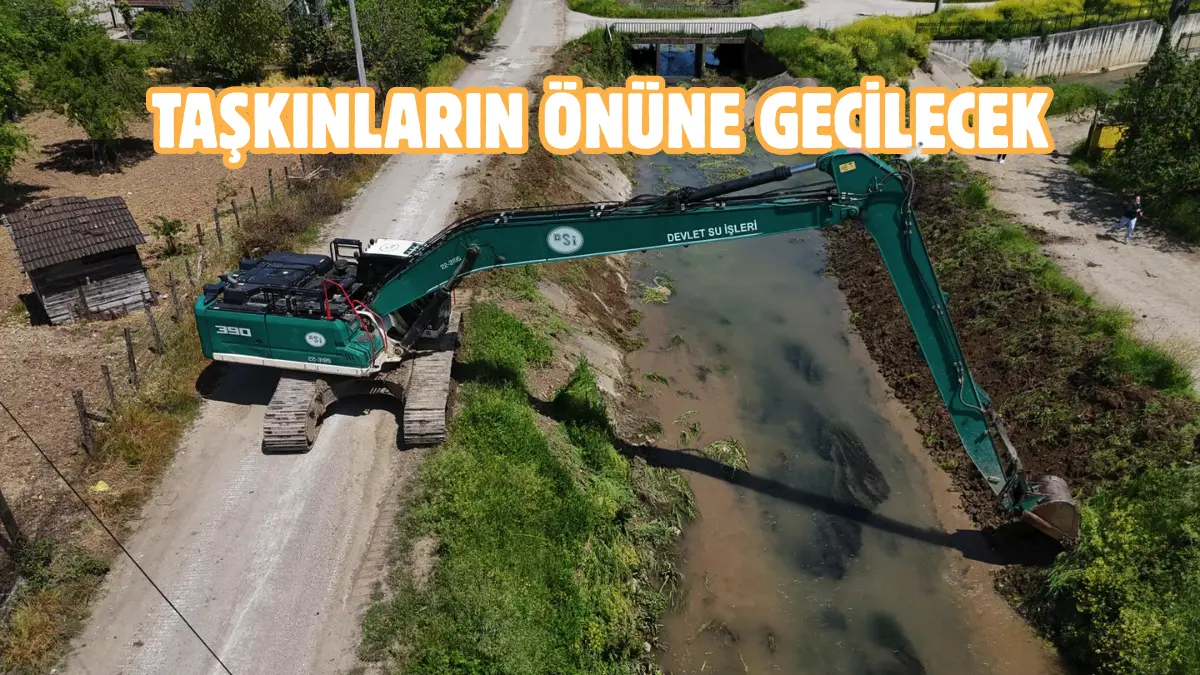 Düzce Belediyesi ile Devlet Su İşleri (DSİ)’nin ortaklaşa yürüttüğü çalışmalar