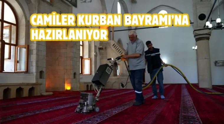 Elazığ’da camiler dezenfekte ediliyor