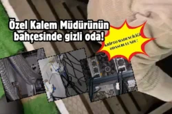Yer altına gizlenmiş ‘kripto madenciliği’ odası bulundu!