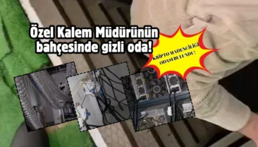 Yer altına gizlenmiş ‘kripto madenciliği’ odası bulundu!